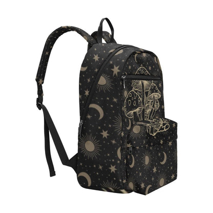 Mystical Celestial witchy mushroom backpack Travel Backpack(Large Capacity) - sense forest