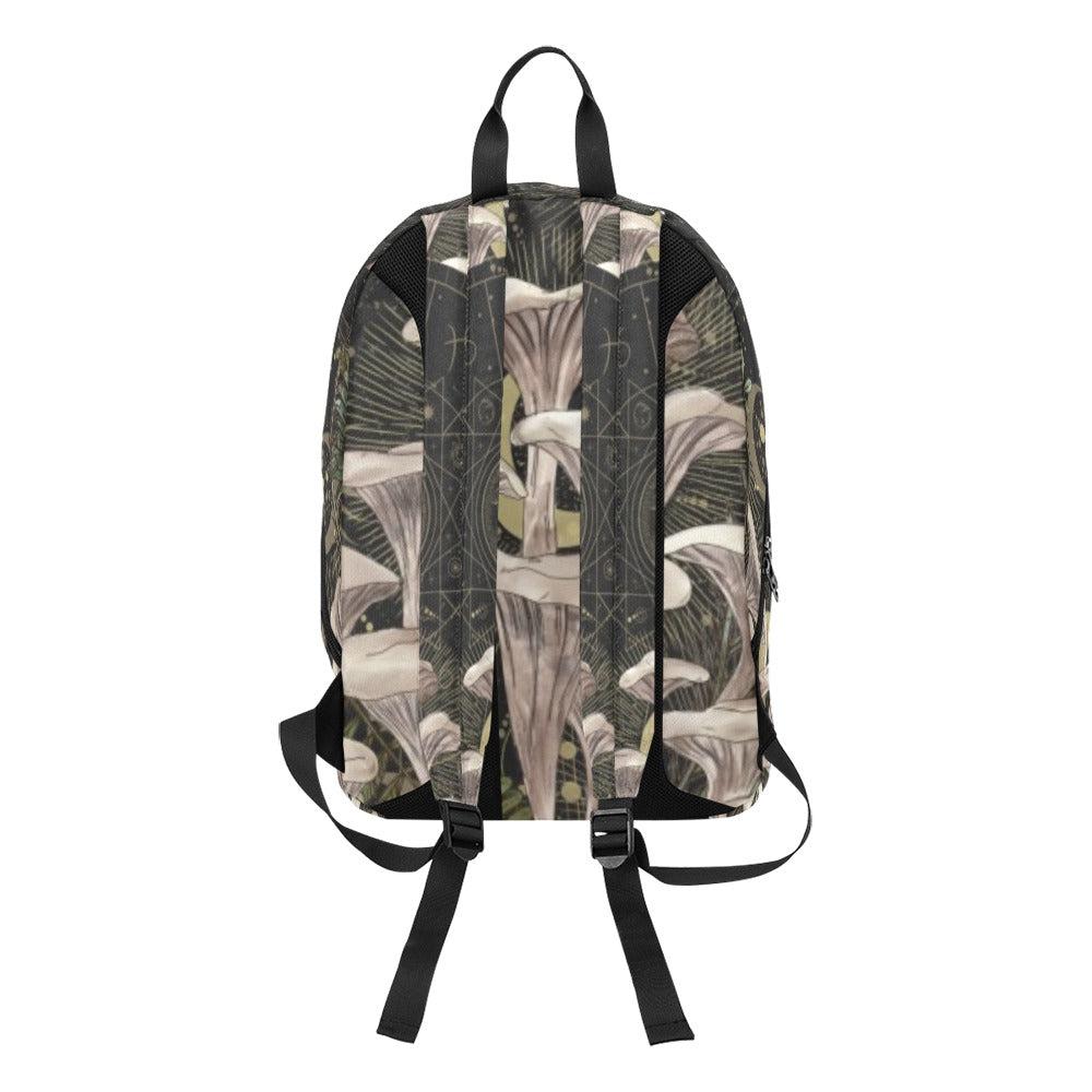 Oyster mushroom Zodiac witchy back to school / Travel Backpack(Large Capacity) - sense forest