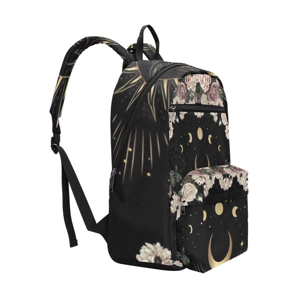 Pale Rose Moon Phase backpack - sense forest