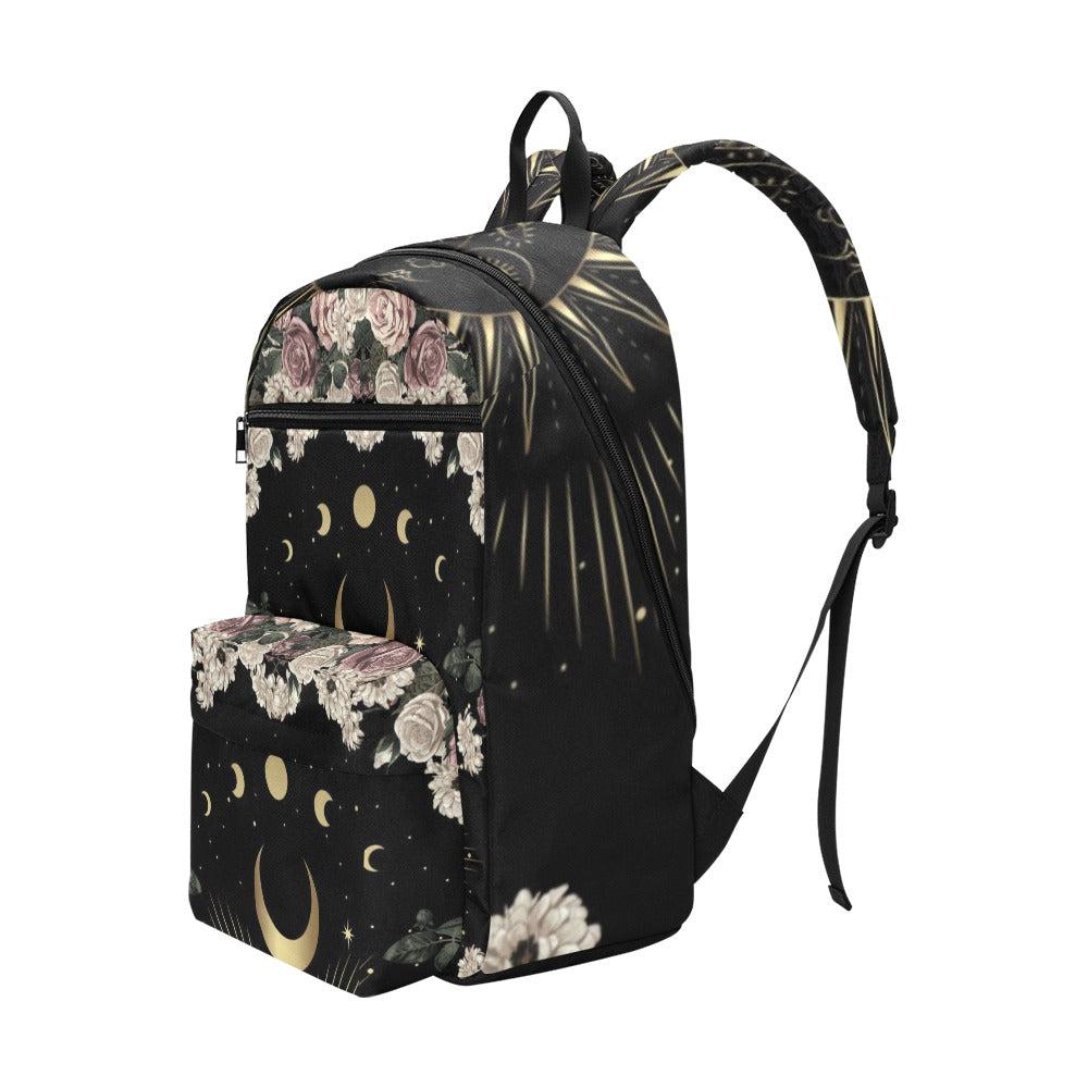 Pale Rose Moon Phase backpack - sense forest