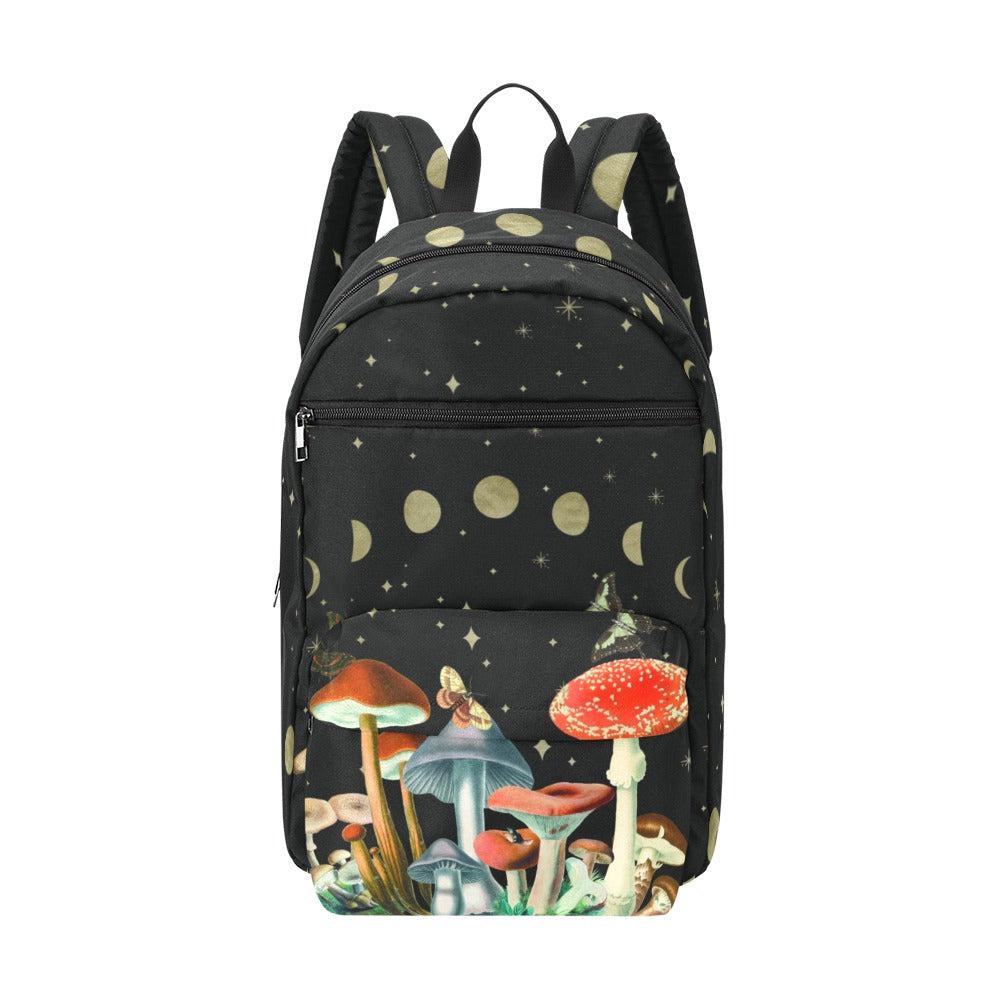 Red Magic mushroom Forest witch moon phase backpack - sense forest