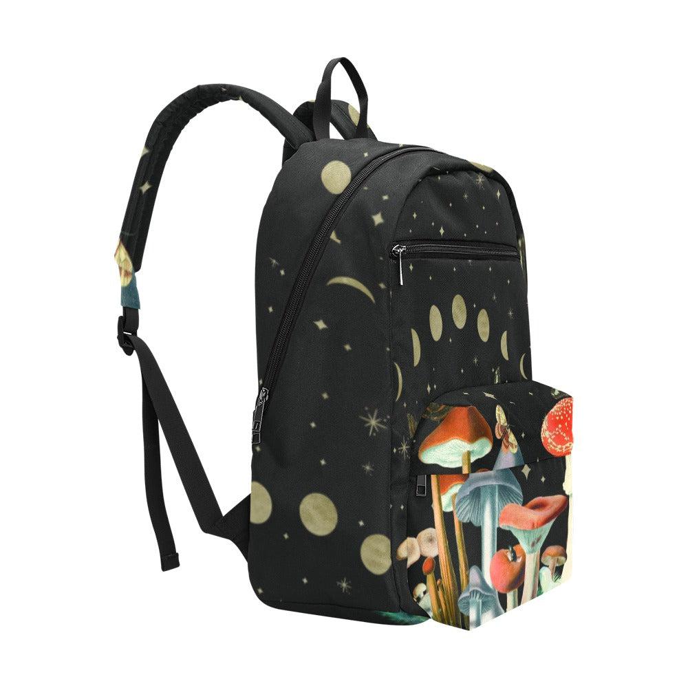 Red Magic mushroom Forest witch moon phase backpack - sense forest