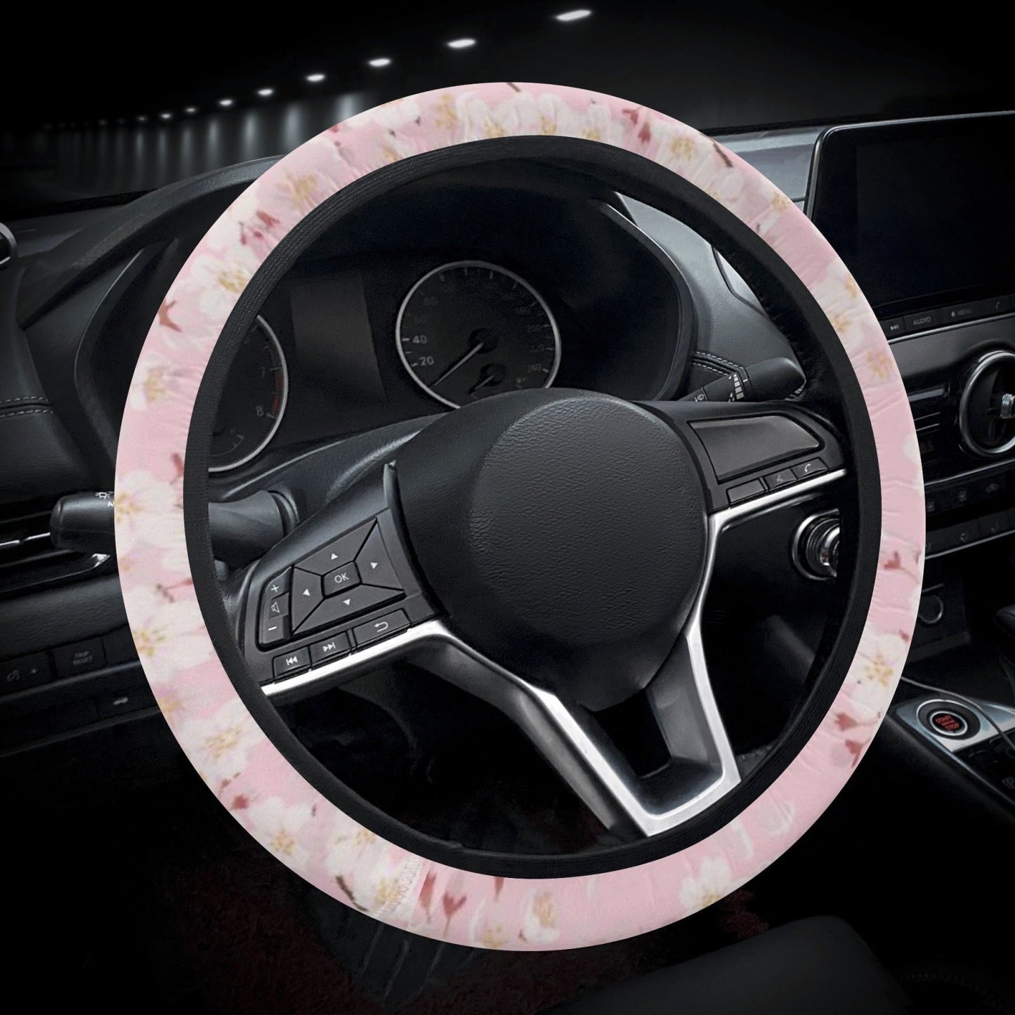 Sakura Car Steering Wheel Cover - sense forest