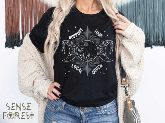 Support your local coven shirt - sense forest