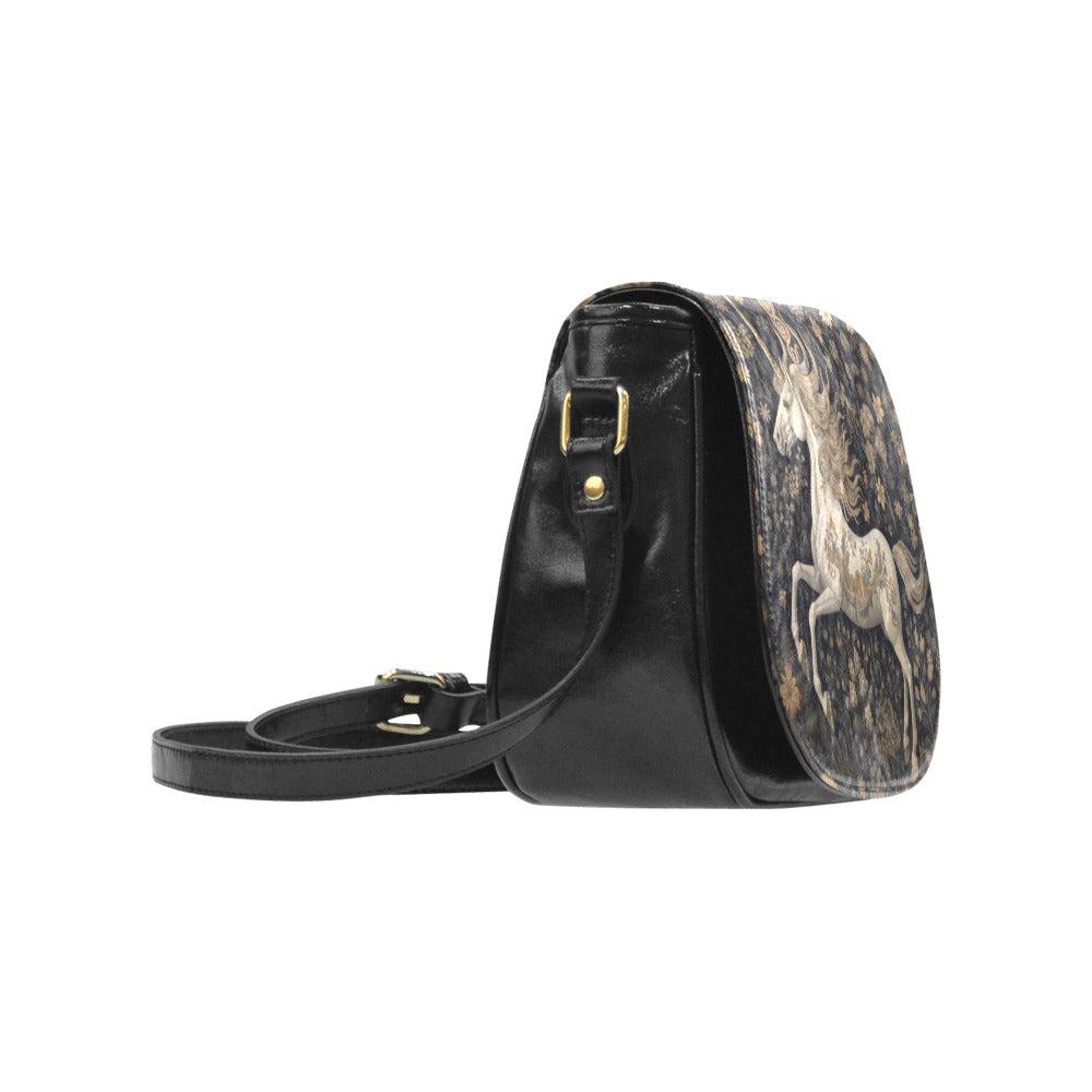 Wildflowers Unicorn Classic Saddle Bag | Sense Forest - sense forest