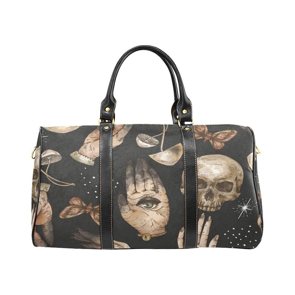 Witchcraft skull small fashion duffle Travel weekender Bag - sense forest